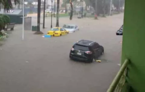 Mal tiempo inundó varias zonas en la provincia de Colón desde madrugada 