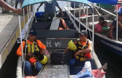 Desaparece embarcación con dos tripulantes en Bocas del Toro