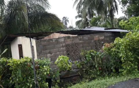 En Colón, mal tiempo deja familias damnificadas por lluvias y vientos