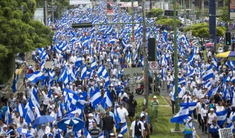 Los nicaragüenses superan el miedo para gritarle a Ortega que se vaya