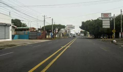 Nicaragua amanece paralizada por paro 