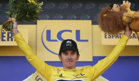 Thomas toma el mando del Tour