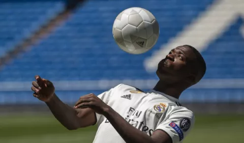 Vinicius, listo para el Real Madrid