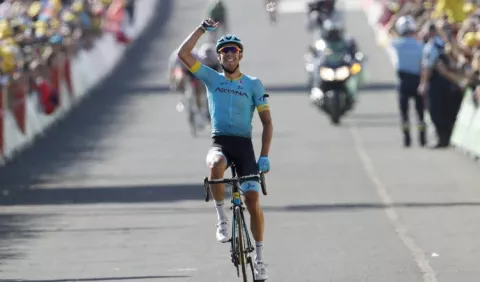 Español Fraile cumple su sueño en Tour de Francia