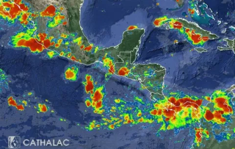 Alerta verde por mal tiempo en todo el país hasta el 28 de julio