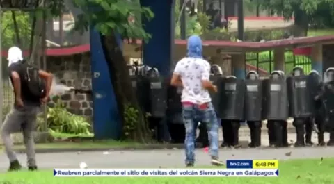 Gobierno de Varela utilizó gases para dispersar manifestaciones