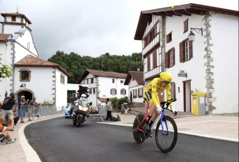 Geraint Thomas, virtual campeón del Tour de Francia