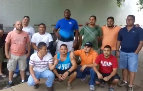 Liberan a transportistas de carga panameños que estaban en Nicaragua