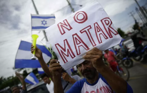 Exigen renuncia "inmediata" de Ortega y junta de transición en Nicaragua