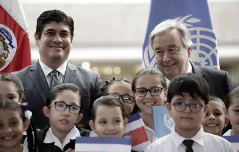 Guterres dice que es "inaceptable" uso de la fuerza y muertes en Nicaragua