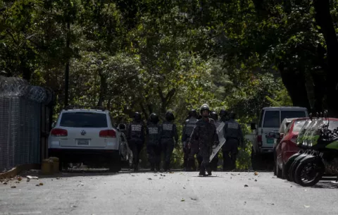 Nueve militares presos por un presunto plan de golpe en Venezuela