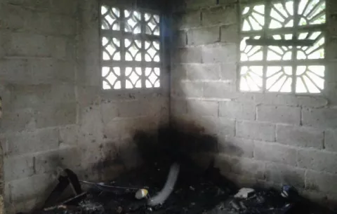 Incendio acaba con los sueños de un humilde trabajador en Veraguas 