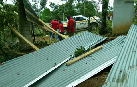 Sectores de La Chorrera y Arraiján afectados por lluvias y fuertes vientos 