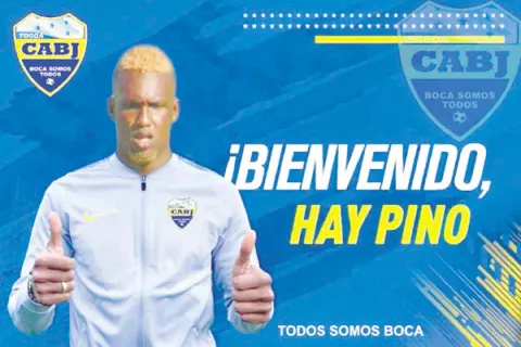 Hay Pino, al Boca Juniors de Tocoa 