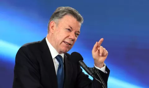 Juan M. Santos rechaza cualquier vínculo con el atentado contra Maduro