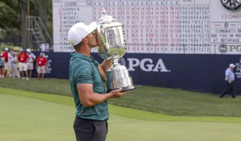 Brooks Koepka con su tercer major