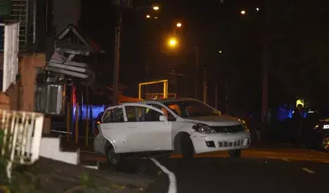 Un niño iba en el auto donde ocurrió un triple asesinato