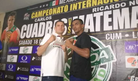 'El Matemático'  tuvo su  careo con Carlos Cuadras