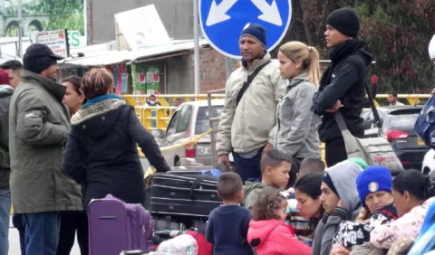El blindaje de las fronteras agrava la crisis  de venezolanos