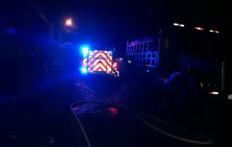 Se incendia articulado en Los Chorritos en El Coco de La Chorrera
