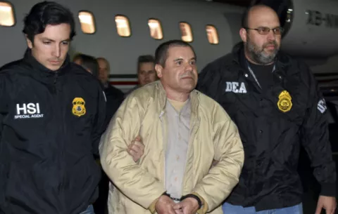 "El Chapo" comparece ante el juez tras el aplazamiento de su juicio