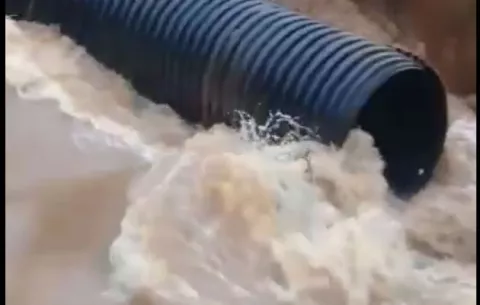 Lluvias dejan incomunicados a los pobladores de Mata Rica en Gualaca
