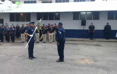 Cambio de mando en la Policía Nacional en Colón