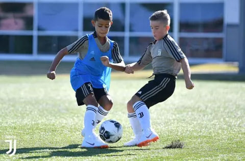 Cristiano Ronaldo Jr. entrena en la U-9 de la Juventus