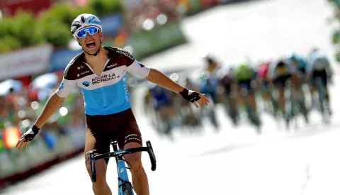 Tony Gallopin gana en Vuelta a España; Molard conserva liderato