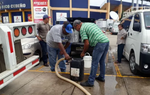 Chitré se queda nuevamente sin agua por un daño en el equipo de bombeo