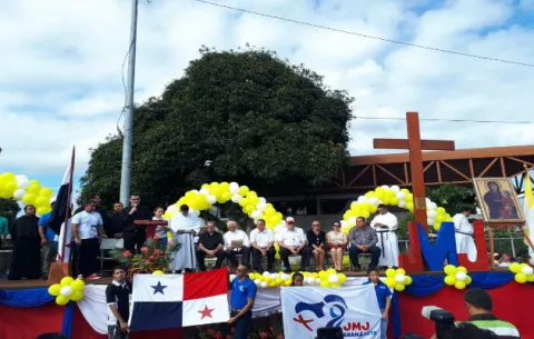 Símbolos de la Jornada Mundial de la Juventud llegan a Panamá