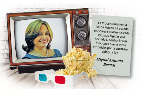 Gestión de Kenia Porcell se caracteriza por los 'shows' mediáticos  