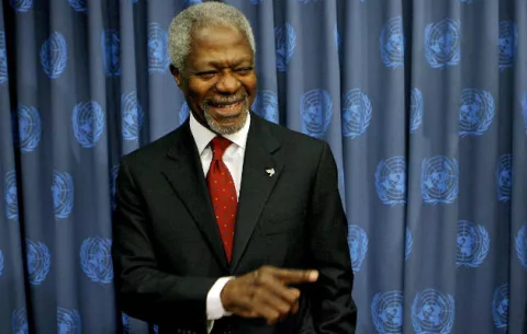 Fallece a los 80 años el Nobel de la Paz Kofi Annan