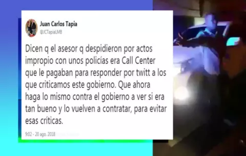 Asesor de la Secretaría de Metas era parte del 'call center' varelista