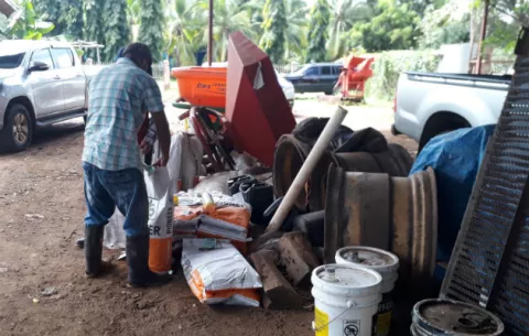 Productor santeño registra pérdidas por $20 mil por el hurto de 101 bolsas de semillas