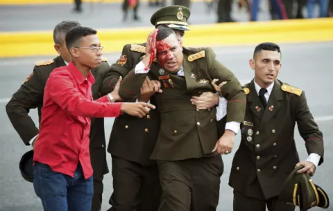 Atentado contra  el presidente Nicolás Maduro deja unos siete heridos