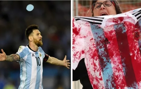 Por amenazar a Leo Messi la Fifa sanciona al presidente de la Federación de Palestina 
