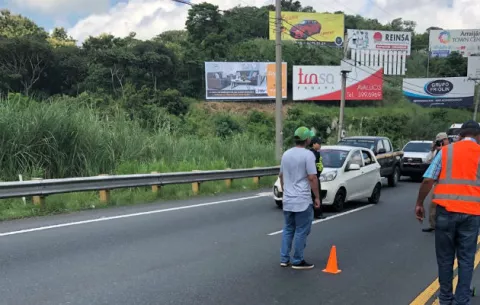 Reconstruyen accidente fatal en el Puente de las Américas