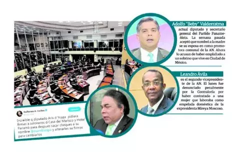 Siguen descubriendo anomalías en planillas de Asamblea Nacional