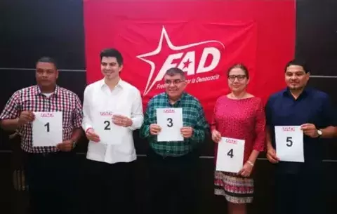 El FAD sortea casillas en que aparecerán precandidatos para las elecciones primarias