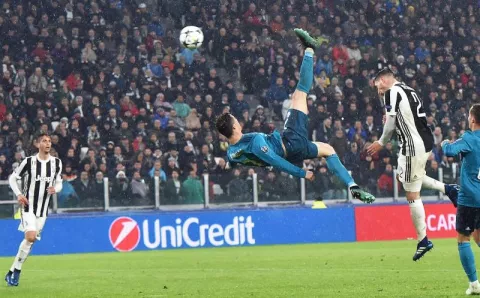 Chilena de Cristiano Ronaldo a la Juventus, mejor gol de la temporada