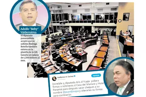 Diputado emplanilló en la Asamblea Nacional a  trabajadores de hotel