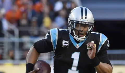 Cam Newton está cómodo