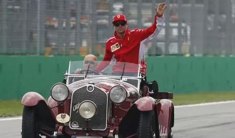 Kimi se va de Ferrari