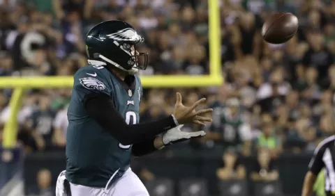 Nick Foles, el quarterback titular de los Eagles
