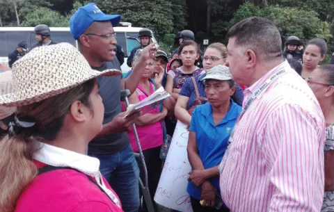 Comunidades de Arraiján en las calles por falta de agua