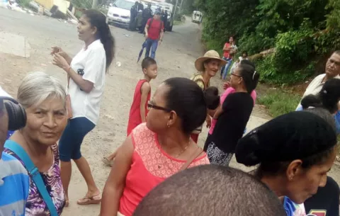 Residentes de Arraiján cabecera reclaman agua en sus casas 
