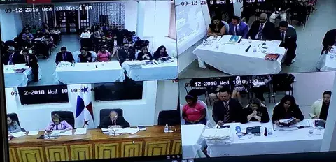 Diputado Mario Lázarus en audiencia en la Corte Suprema por caso de atropello en Colón