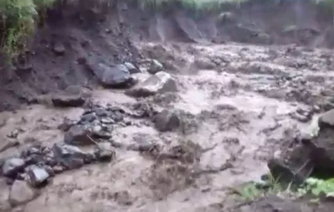 Crecida de ríos y quebradas por mal tiempo en Chiriquí