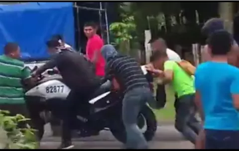 Disturbios en San Juan de Chiriquí finalizan con 13 policías heridos 